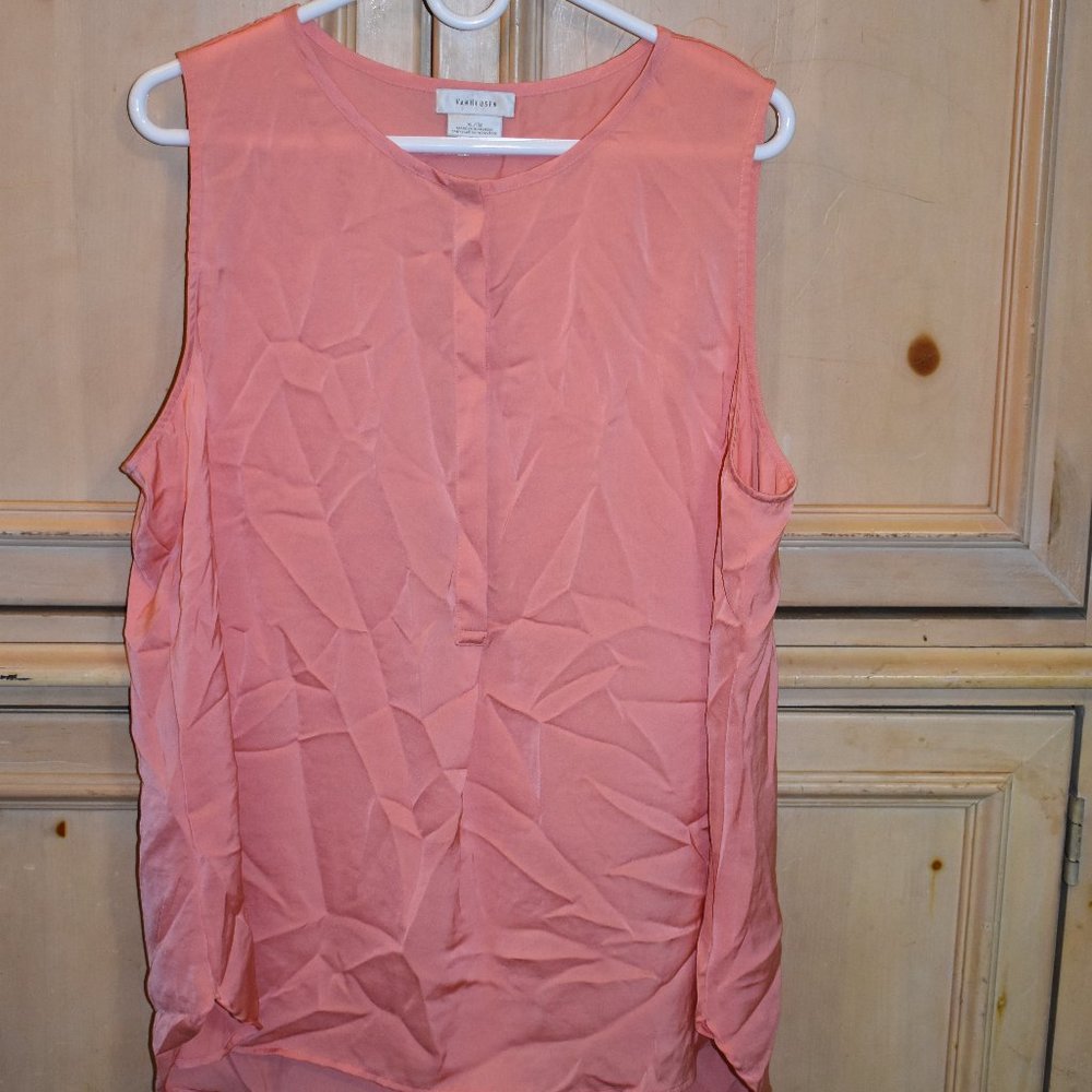 Silky Melon Sleeveless Top